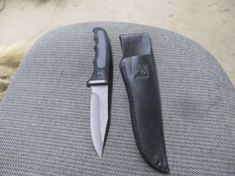 Wusthof Hunting Knife With Sheath Lambrecht Auction, Inc.