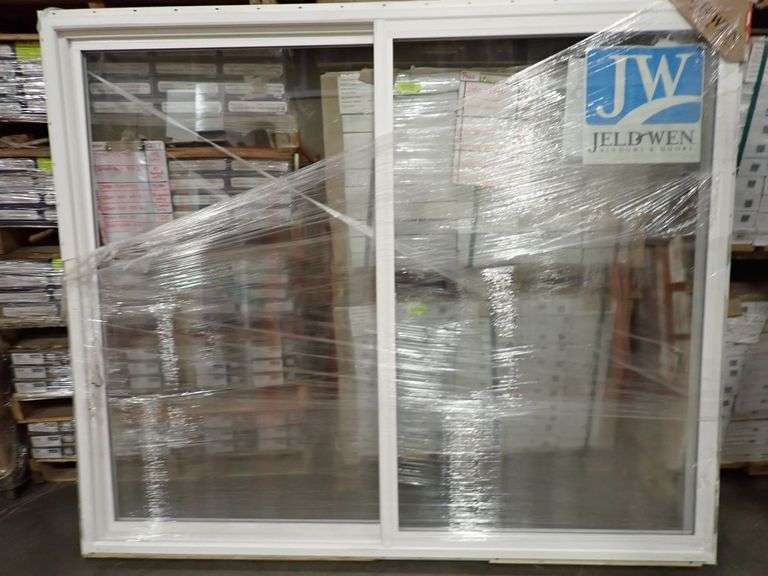 Premium Vinyl Sliding Window 72" x 60" Lambrecht Auction, Inc.