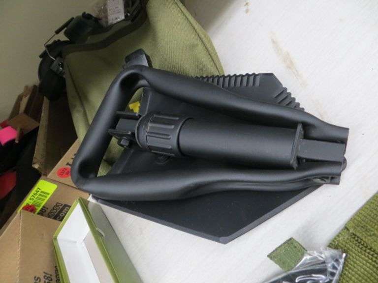 Fox Hole Shovel And A Surviver Knife Lambrecht Auction, Inc.