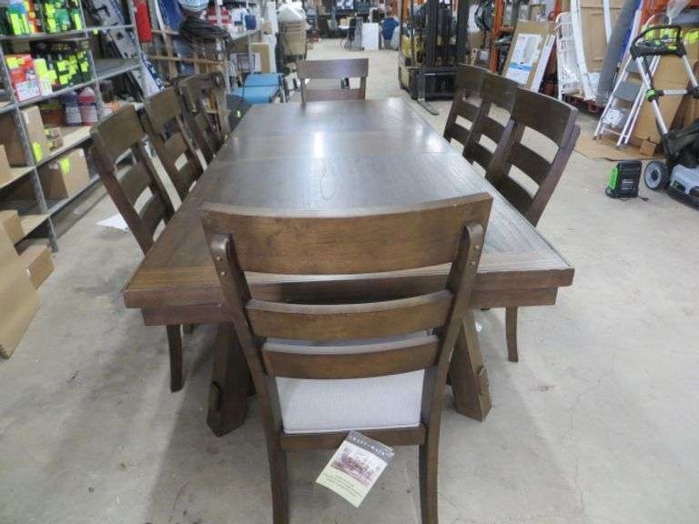 Dining Table And Chairs Lambrecht Auction, Inc.