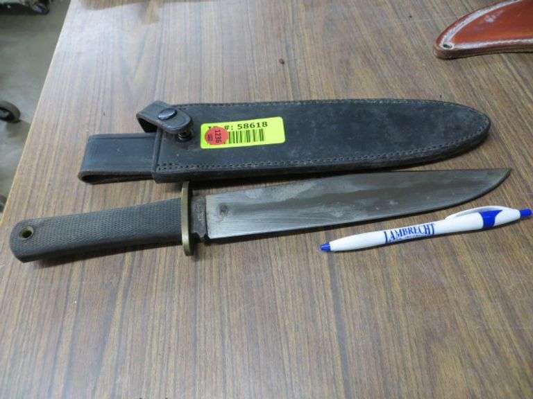 Tool Master Knife With Sheath Lambrecht Auction, Inc.