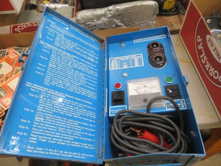 Ignition Transformer Tester for Furnaces Lambrecht Auction, Inc.