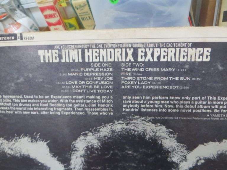 Jimi Hendrix Albums - Lambrecht Auction, Inc.