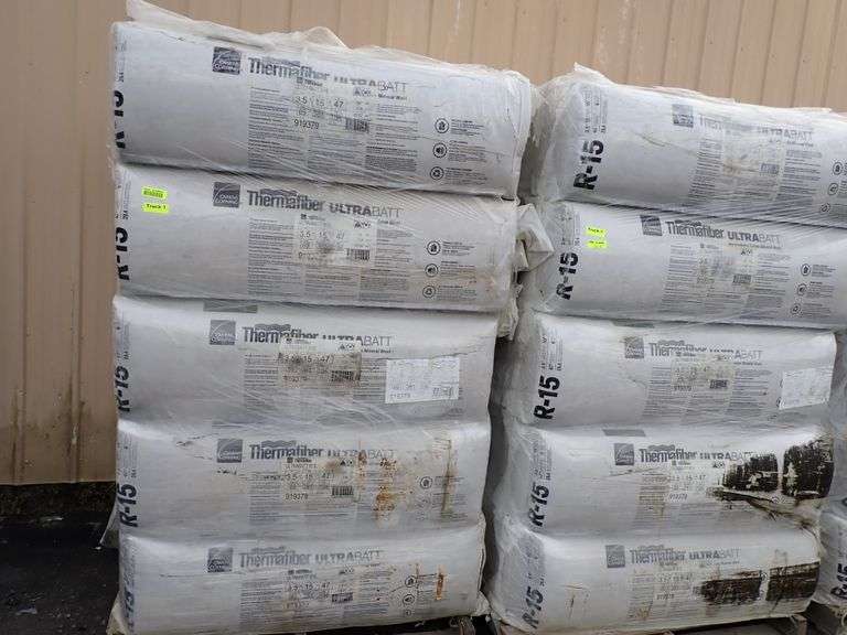 R15 Thermafiber Mineral Wool Insulation 3.5" x 15" x 47" Lambrecht