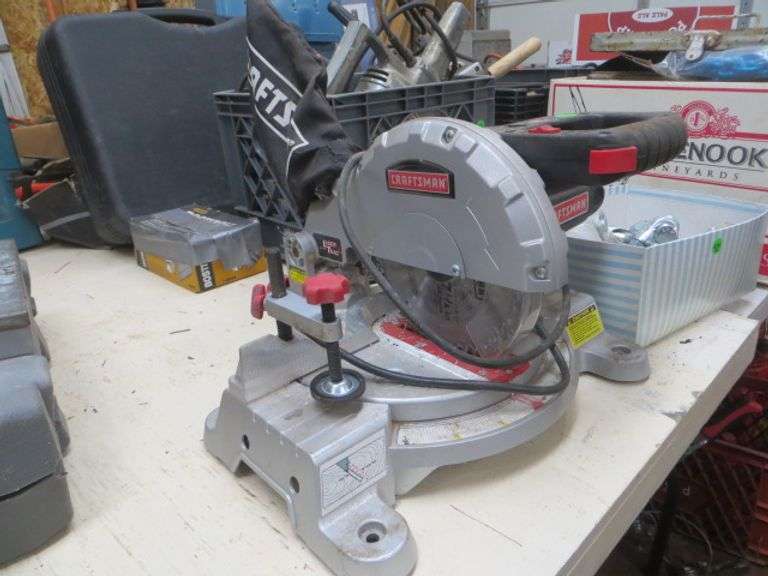 7.25" Craftsman Miter Saw Lambrecht Auction, Inc.