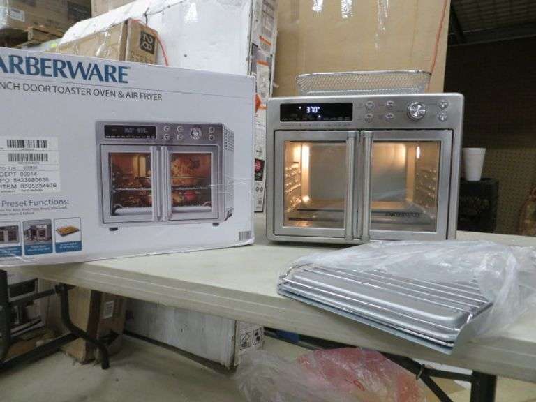 Farberware French Door Toaster/ Airfryer Lambrecht Auction, Inc.