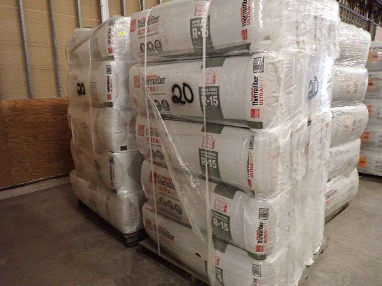 R15 Thermafiber Mineral Wool Insulation 3.5" x 15" x 47" Lambrecht