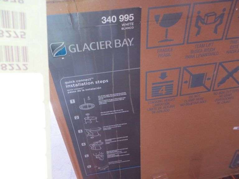 Glacier Bay Toilet All In One High Efficacy Lambrecht Auction, Inc.
