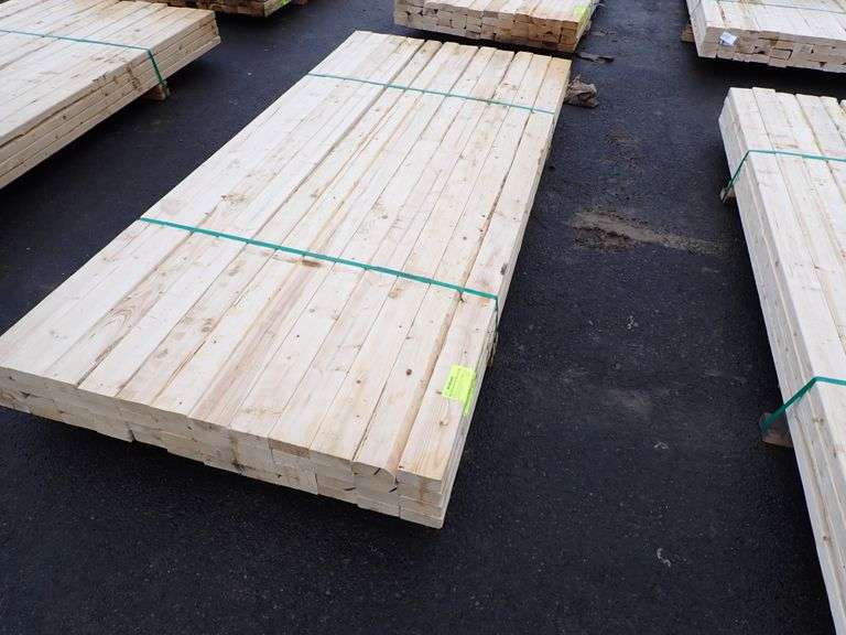 SPF Dimensional Lumber 2" x 4" x 8' Lambrecht Auction, Inc.