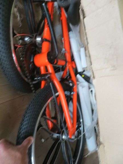 Mongoose 20" Orange Bike - See Details - Lambrecht Auction, Inc.