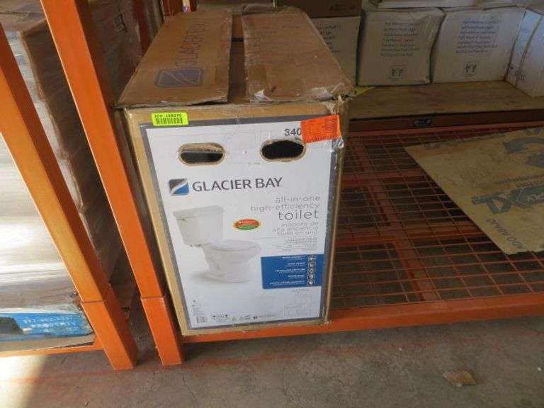 Glacier Bay Toilet All In One High Efficacy Lambrecht Auction, Inc.
