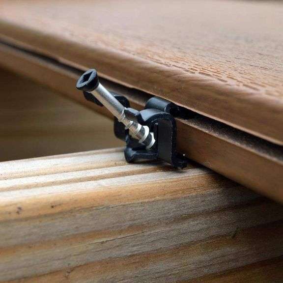 Hidden Decking Fasteners Lambrecht Auction, Inc.