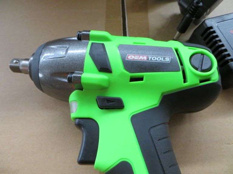 OEM Tools 20V Max Impact Driver Lambrecht Auction, Inc.