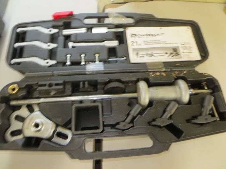 Powerbuilt 21pc Master Axle Puller Set Lambrecht Auction, Inc.