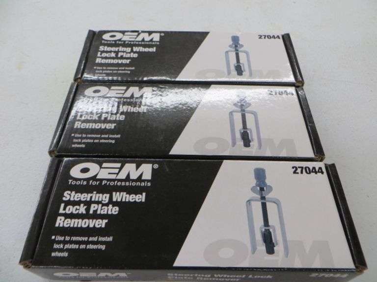 Oem Tools Steering Wheel Lock Plate Remover Lambrecht Auction, Inc.