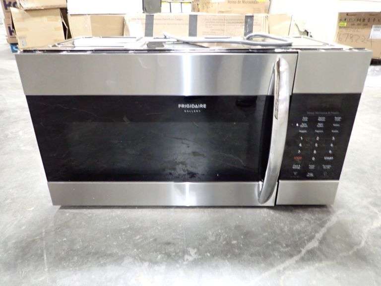 Frigidaire Gallery Microwave SEE DESCRIPTION Lambrecht Auction Inc Frigidaire Gallery Microwave See Description Lambrecht Auction Inc