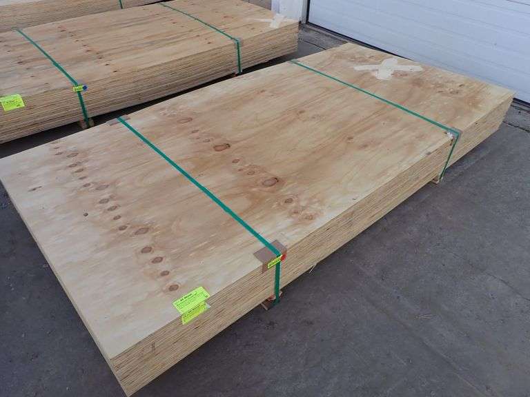 CDX Plywood 1/2" x 48" x 96" Lambrecht Auction, Inc.