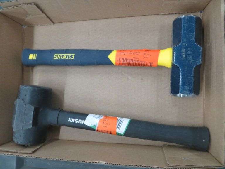 Estwing 4lb. Hammer, Husky Dead blow Lambrecht Auction, Inc.