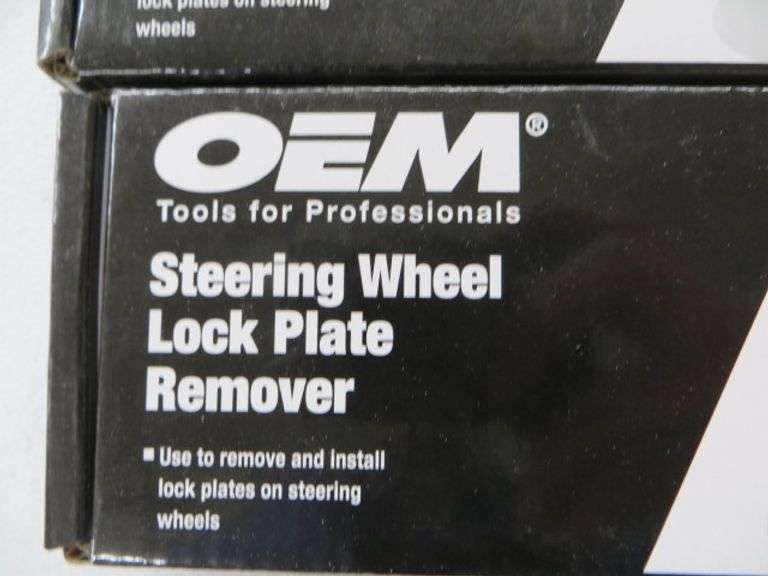 Oem Tools Steering Wheel Lock Plate Remover Lambrecht Auction, Inc.