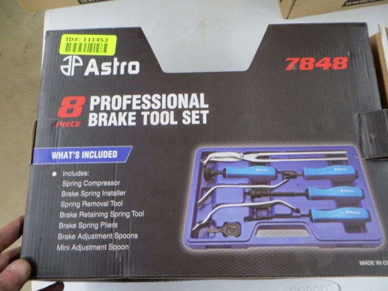 Astro 8pc Professional Brake Tool Set - Lambrecht Auction, Inc.