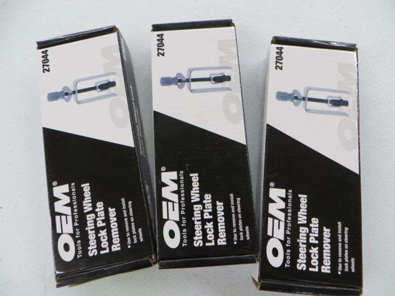 Oem Tools Steering Wheel Lock Plate Remover Lambrecht Auction, Inc.
