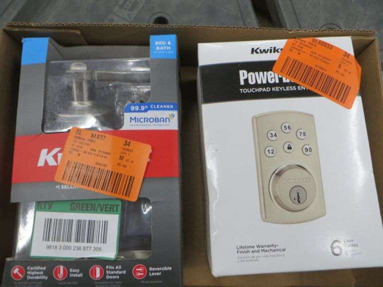 Exterior Door lock With A Keyless Touchpad Deadbolt Lambrecht Auction