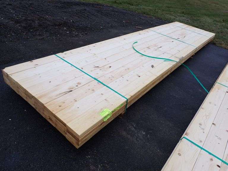 SPF Dimensional Lumber 2" x 6" x 16' Lambrecht Auction, Inc.