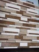 Saddlestone Linear Mosaic Tile 12" x 15"
