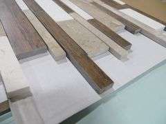 Saddlestone Linear Mosaic Tile 12" x 15"