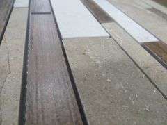 Saddlestone Linear Mosaic Tile 12" x 15"
