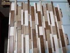 Saddlestone Linear Mosaic Tile 12" x 15"