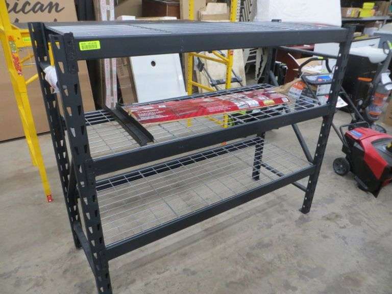 Husky Heavy Duty Shelf Lambrecht Auction, Inc.
