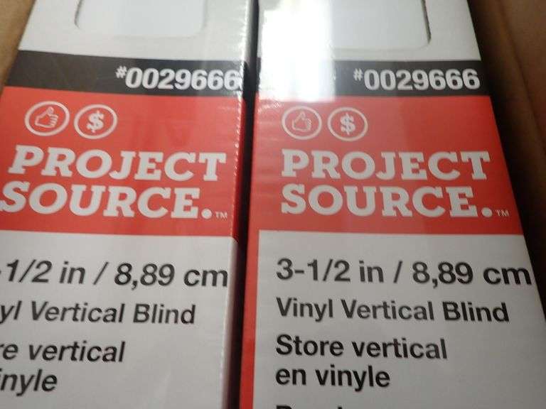 Vertical Blinds, 3.5" x 104" x 84" Lambrecht Auction, Inc.