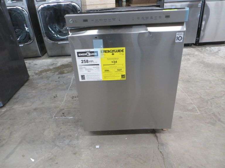 LG 24 in. PrintProof Stainless Steel Front Control Dishwasher Model