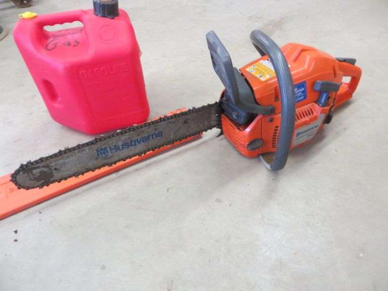 Husqvarna 350 Chain Saw Lambrecht Auction, Inc.
