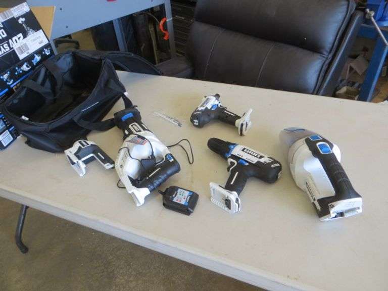 Hart 20V 5 Tool Combo Kit Lambrecht Auction, Inc.