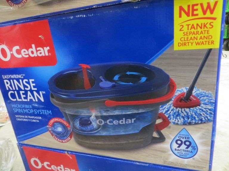 O Cedar Rinse & Clean Spin Mop System Lambrecht Auction, Inc.