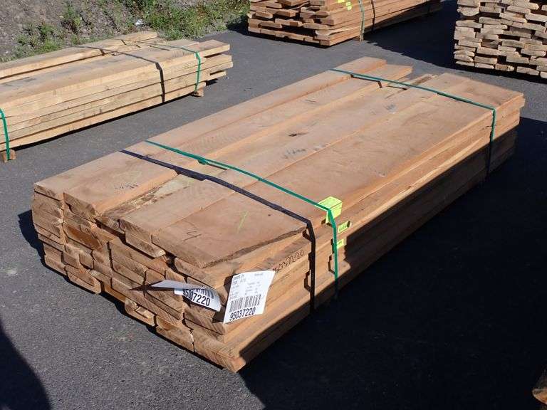 Cherry Rough Cut Hardwood Lumber RWxRHxRL Lambrecht Auction, Inc.
