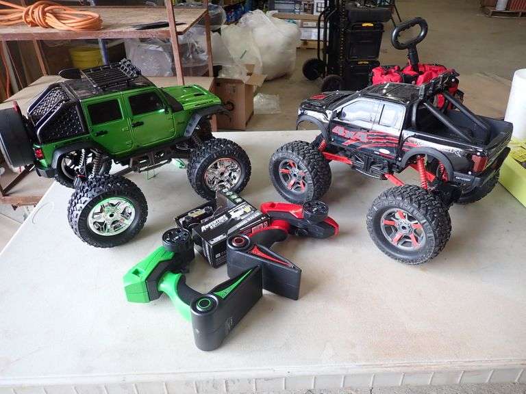 Remote Control Monster Trucks (2) Lambrecht Auction, Inc.