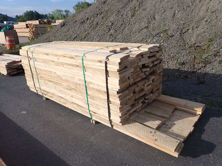 Soft Maple Rough Cut Hardwood Lumber RW x RH x RL Lambrecht Auction, Inc.