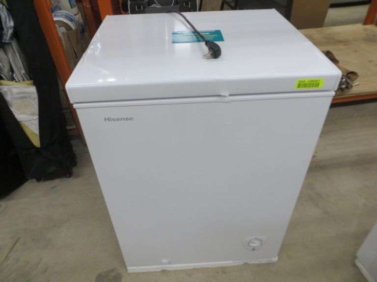 Hisense Household freezer Model FC50D6EWD Lambrecht Auction, Inc.