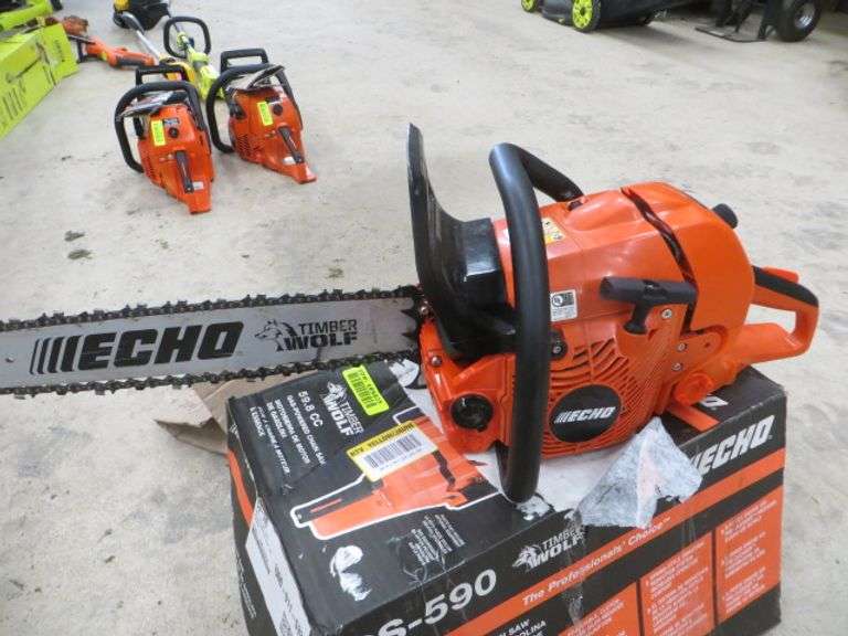 Echo Timberwolf CS590 Chainsaw Lambrecht Auction, Inc.