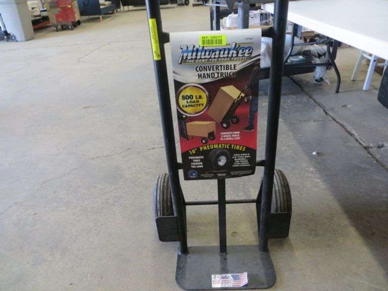 Milwaukee Convertible Hand Truck Lambrecht Auction, Inc.
