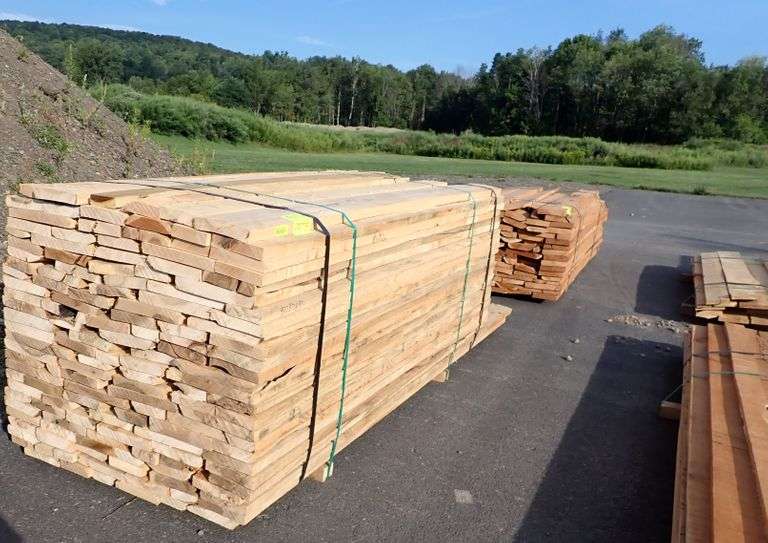 Soft Maple Rough Cut Hardwood Lumber RW x RH x RL Lambrecht Auction, Inc.
