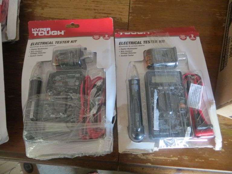 Hyper Tough Electrical Tester Kit (4) Lambrecht Auction, Inc.