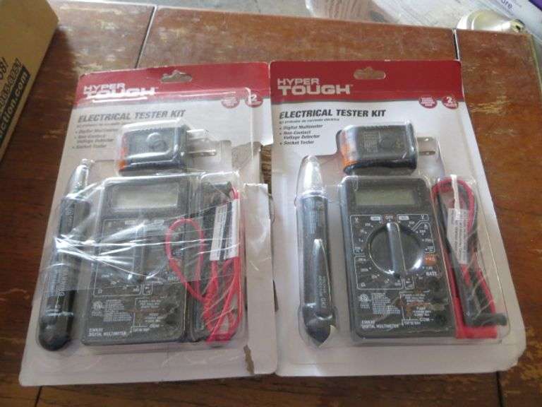 Hyper Tough Electrical Tester Kit (4) Lambrecht Auction, Inc.