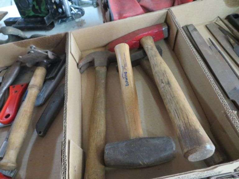 Sledge, Claw, & Masonry Hammers Lambrecht Auction, Inc.