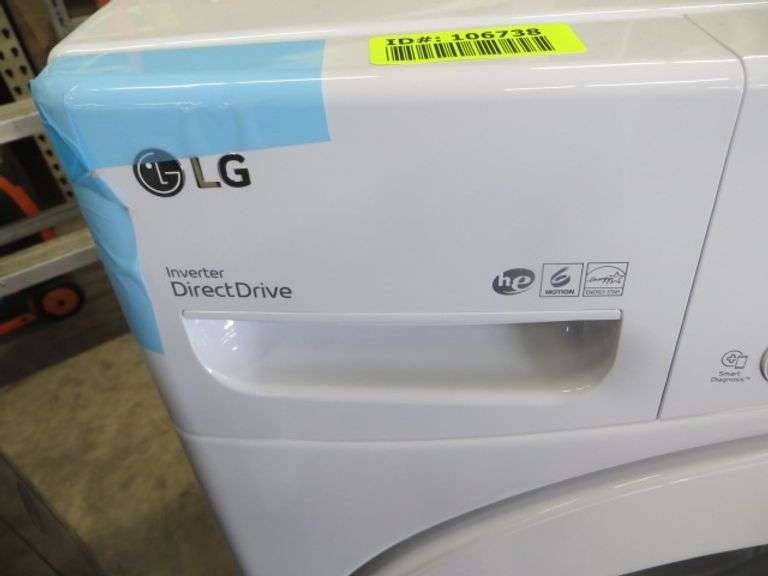 LG Front Load Washer Model WM3400CW Lambrecht Auction, Inc.