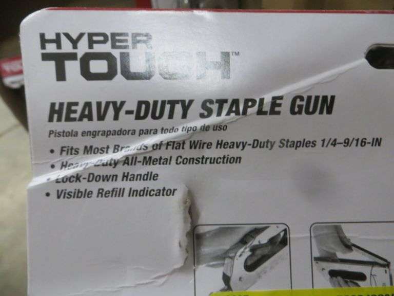 Hyper Tough Heavy Duty Staple Guns (6) Lambrecht Auction, Inc.