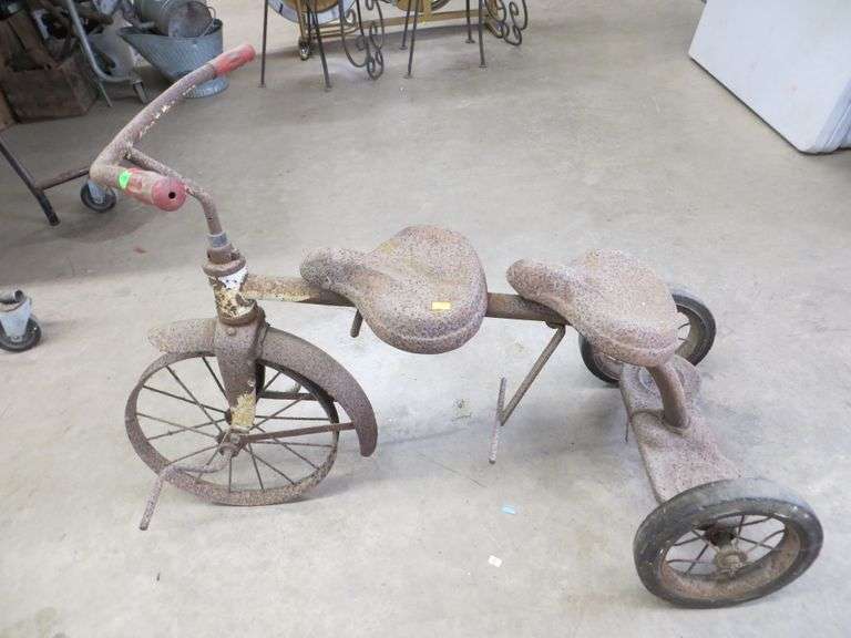 Tricycle built for 2 Lambrecht Auction, Inc.